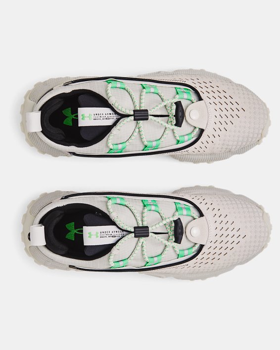 Unisex UA HOVR™ Summit Fat Tire Delta Running Shoes in White image number 2